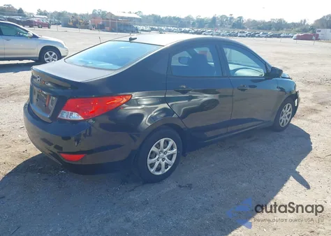 2014 Hyundai Accent Gls из США, поврежденный, VIN KMHCT4AE5EU755565